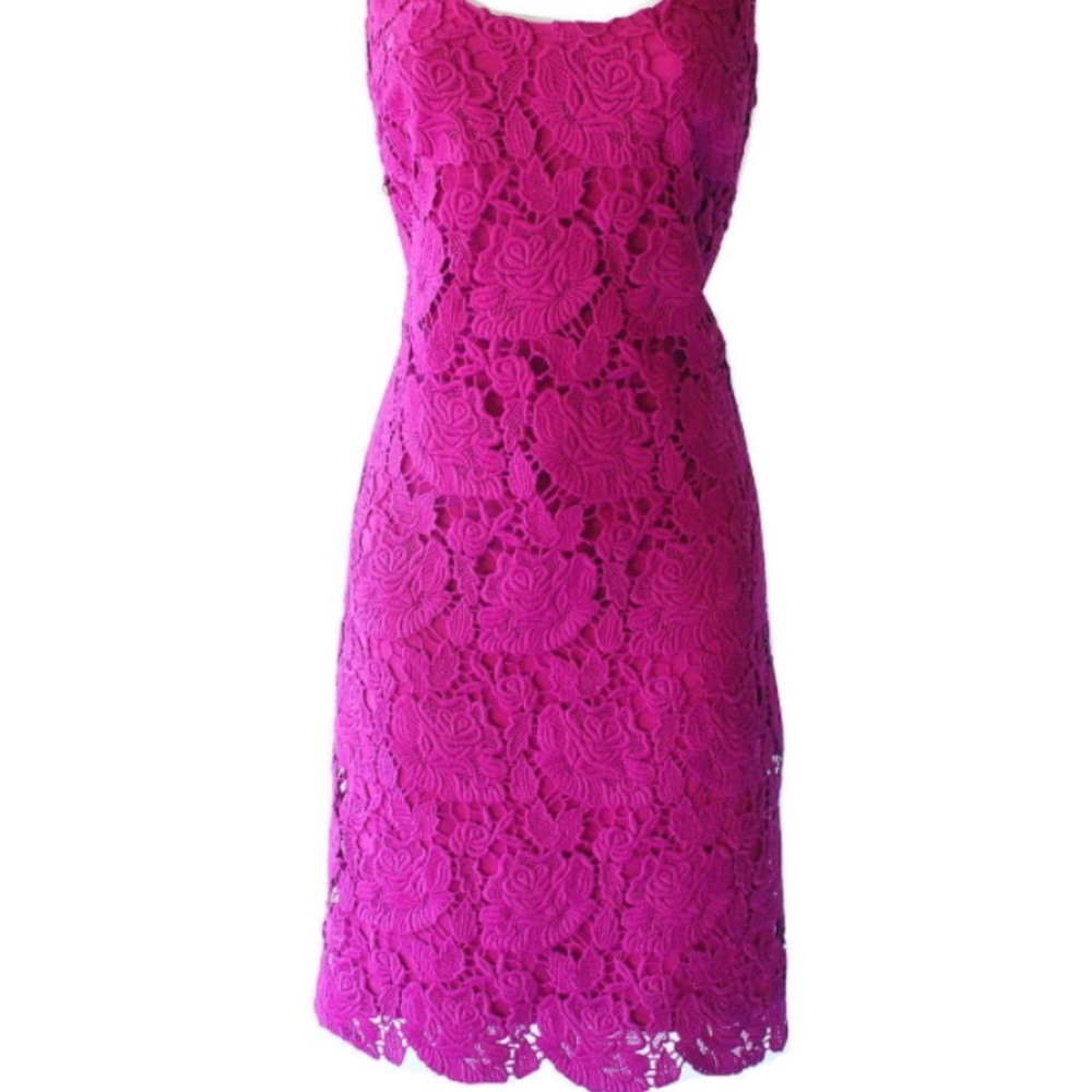 🌷Lauren Ralph Lauren Sleeveless Lace Sheath Dress
